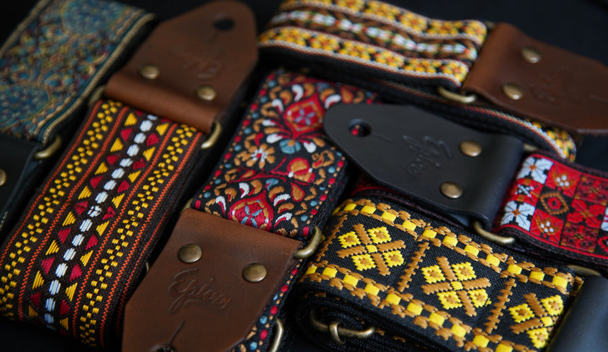 Retro Guitar Straps