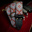 Orange Ethno Guitar Strap