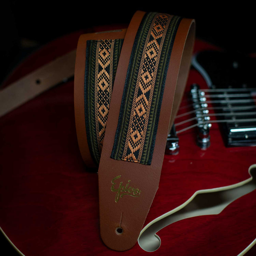 Epivo Tundra Leather Guitar Strap