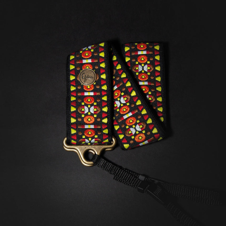 Epivo Black Aztec Retro Camera Strap