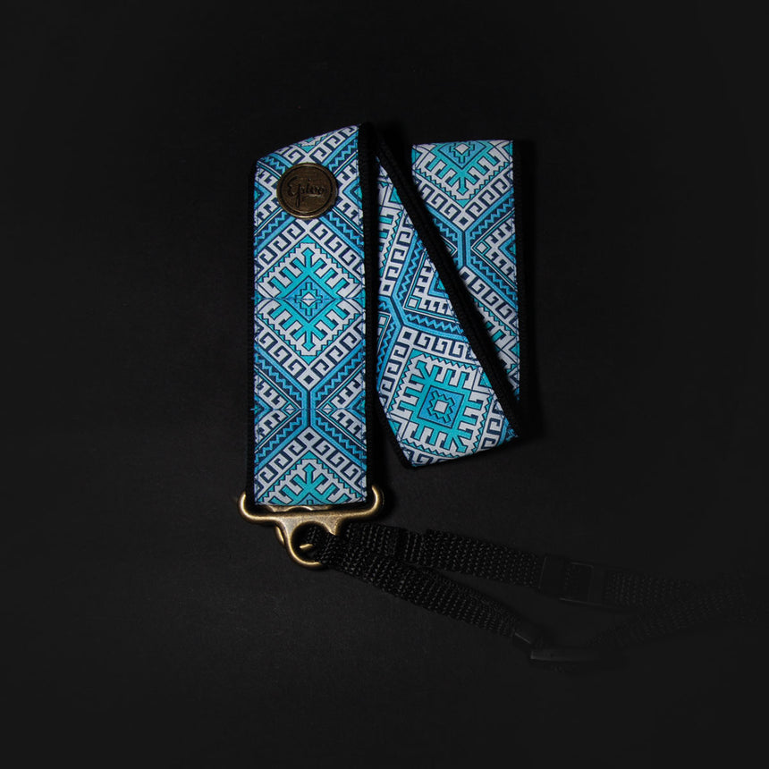 Epivo Blue Ethno Retro Camera Strap