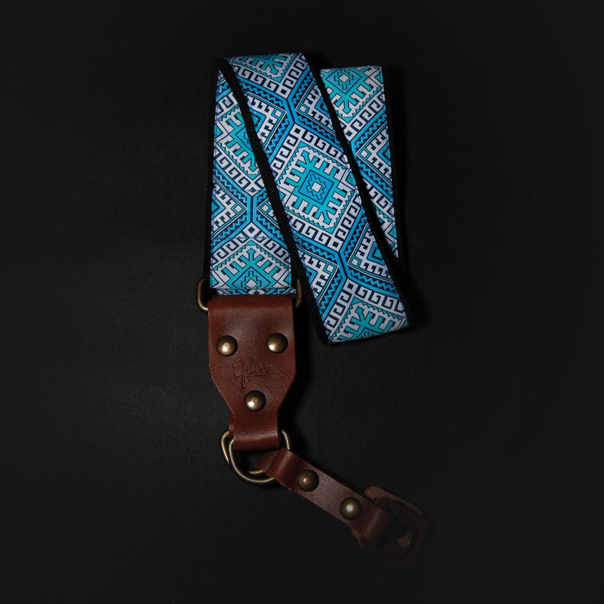 Epivo Blue Ethno Retro Camera Strap