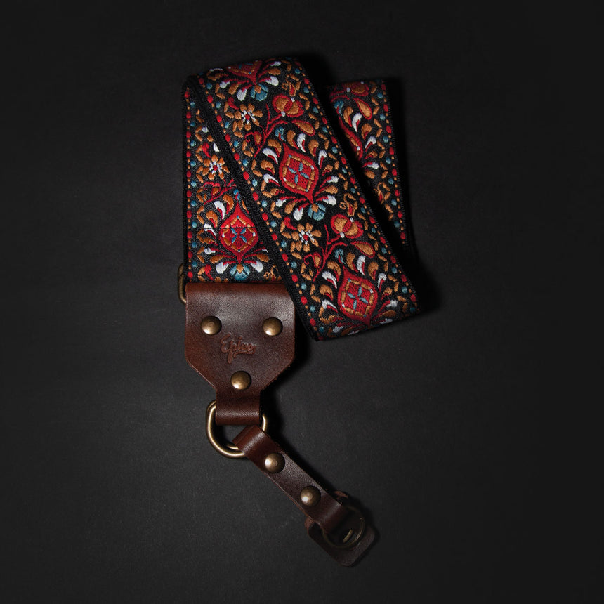 Epivo Dark Peafowl Retro Camera Strap