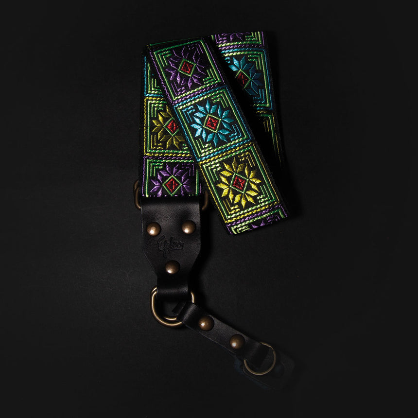 Epivo Geometric Flowers Retro Camera Strap