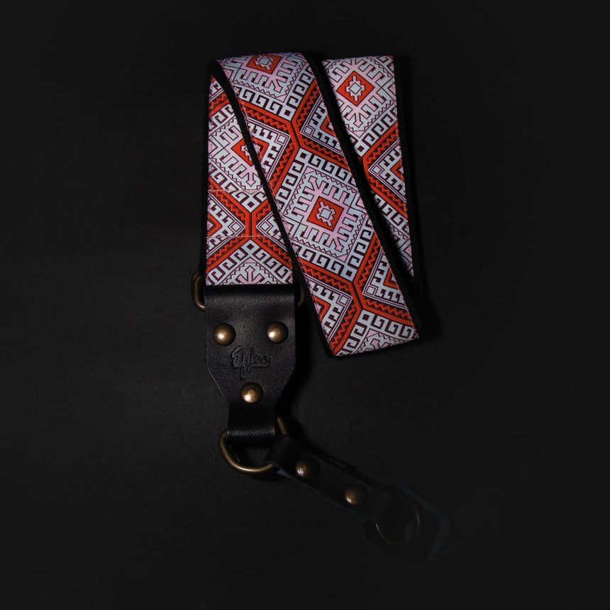 Epivo Orange Ethno Retro Camera Strap