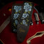 Epivo Blue Roses Leather Guitar Strap