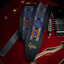 Epivo Rounded Flowers Leather Guitar Strap